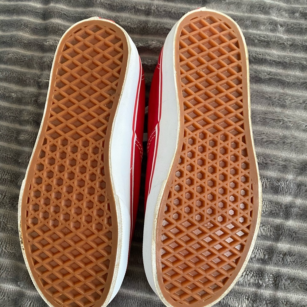 Red Vans - Picture 4 of 4